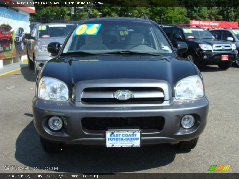 Black Obsidian / Gray 2006 Hyundai Santa Fe GLS 4WD