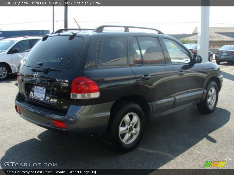 Black Obsidian / Gray 2006 Hyundai Santa Fe GLS 4WD