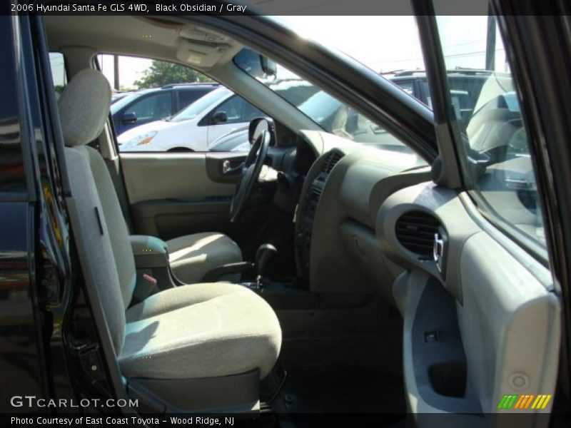 Black Obsidian / Gray 2006 Hyundai Santa Fe GLS 4WD