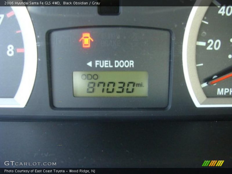 Black Obsidian / Gray 2006 Hyundai Santa Fe GLS 4WD