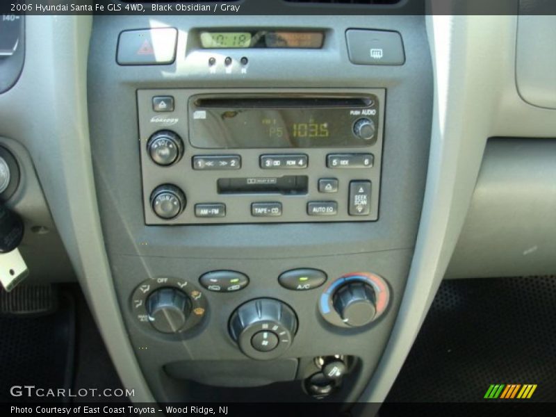 Black Obsidian / Gray 2006 Hyundai Santa Fe GLS 4WD