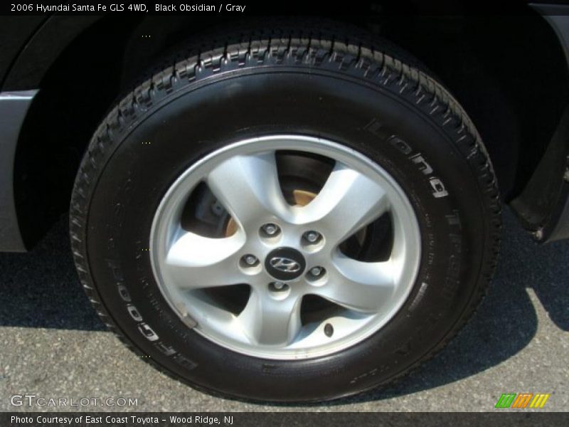Black Obsidian / Gray 2006 Hyundai Santa Fe GLS 4WD