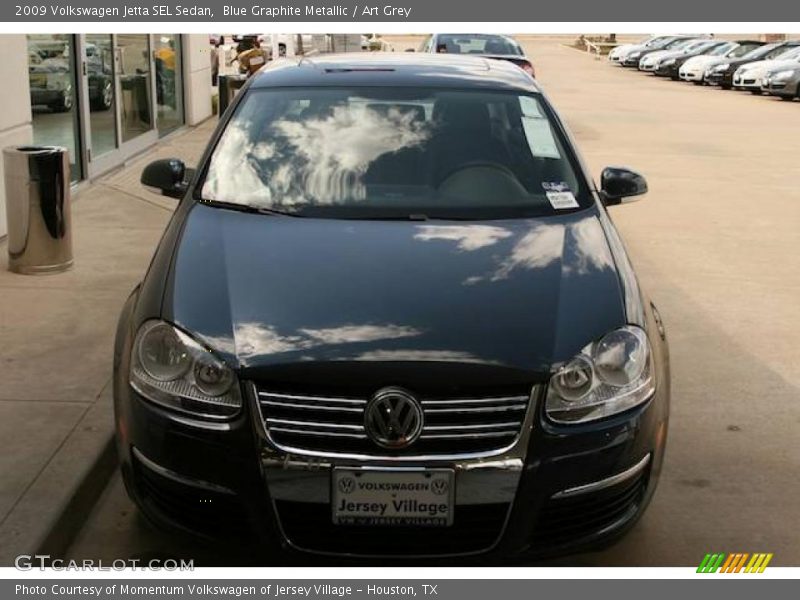 Blue Graphite Metallic / Art Grey 2009 Volkswagen Jetta SEL Sedan