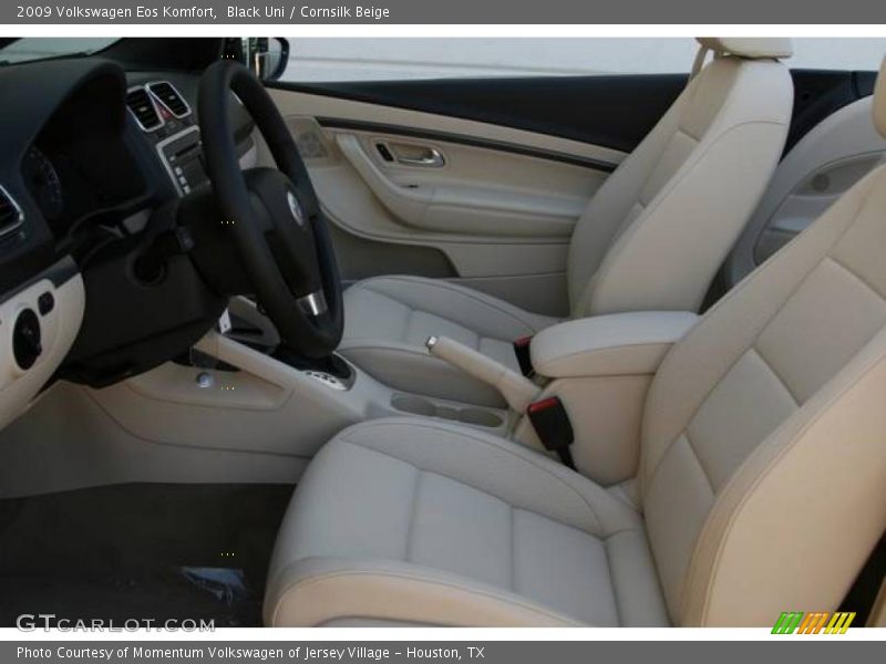 Black Uni / Cornsilk Beige 2009 Volkswagen Eos Komfort