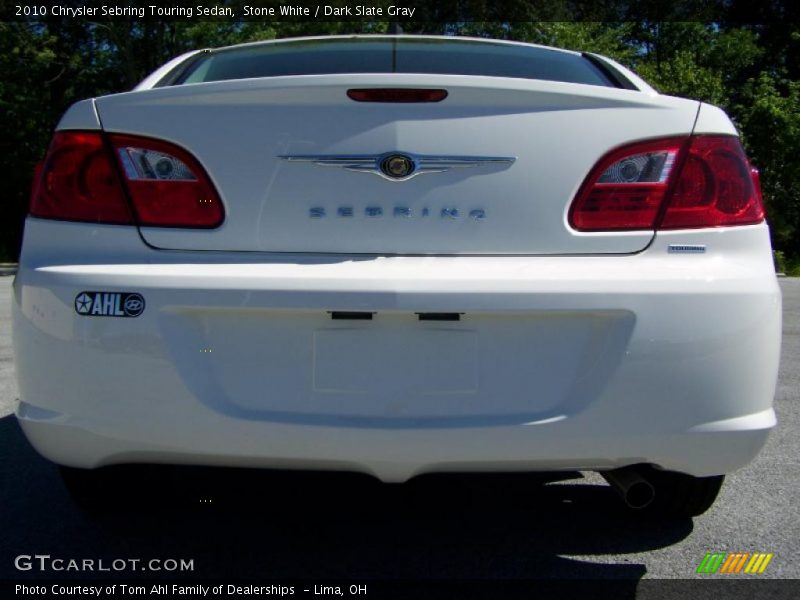 Stone White / Dark Slate Gray 2010 Chrysler Sebring Touring Sedan