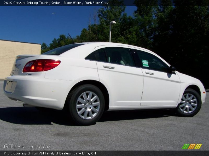 Stone White / Dark Slate Gray 2010 Chrysler Sebring Touring Sedan