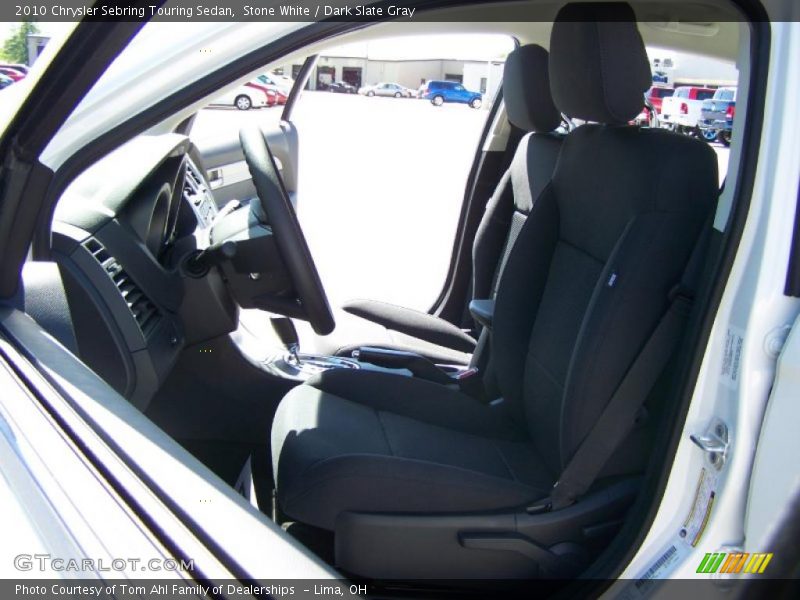 Stone White / Dark Slate Gray 2010 Chrysler Sebring Touring Sedan