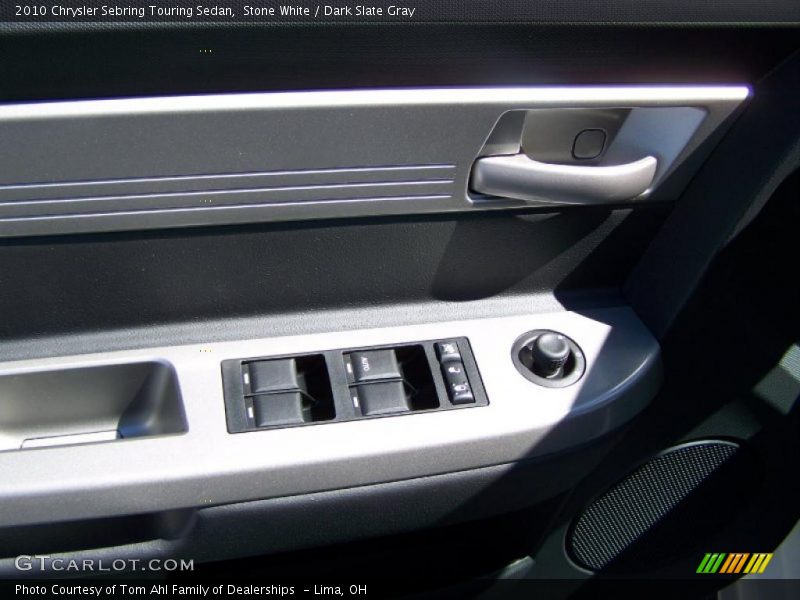 Stone White / Dark Slate Gray 2010 Chrysler Sebring Touring Sedan