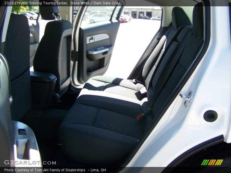 Stone White / Dark Slate Gray 2010 Chrysler Sebring Touring Sedan