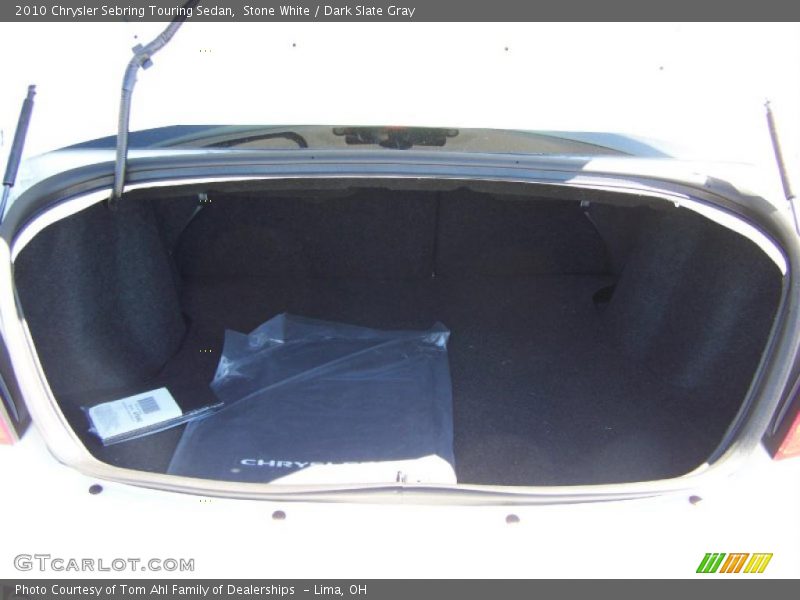 Stone White / Dark Slate Gray 2010 Chrysler Sebring Touring Sedan