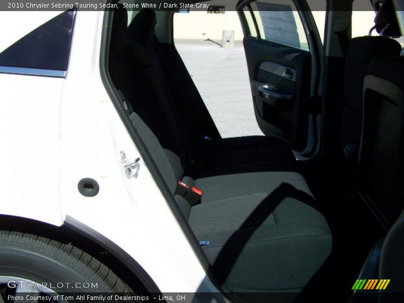 Stone White / Dark Slate Gray 2010 Chrysler Sebring Touring Sedan