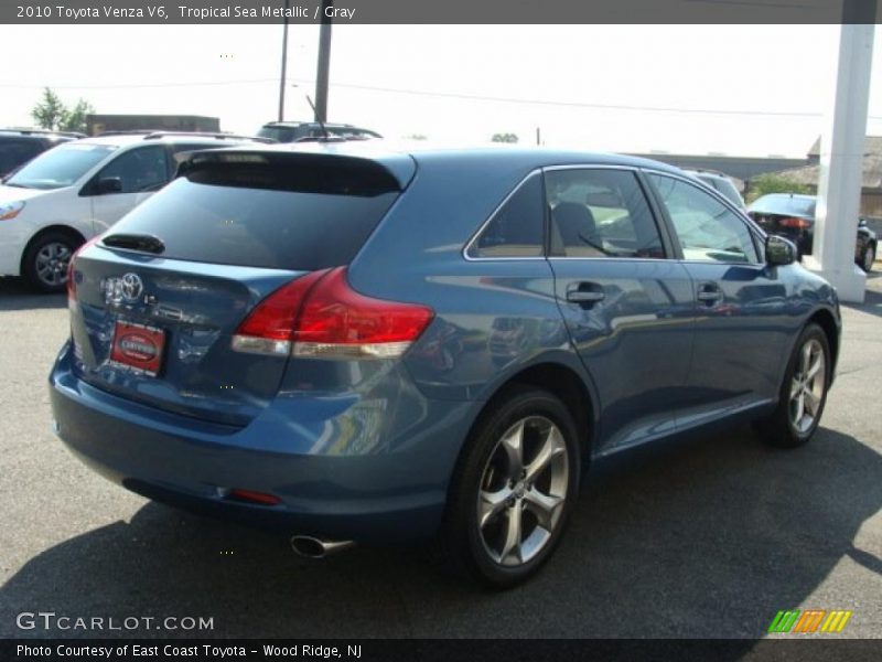 Tropical Sea Metallic / Gray 2010 Toyota Venza V6