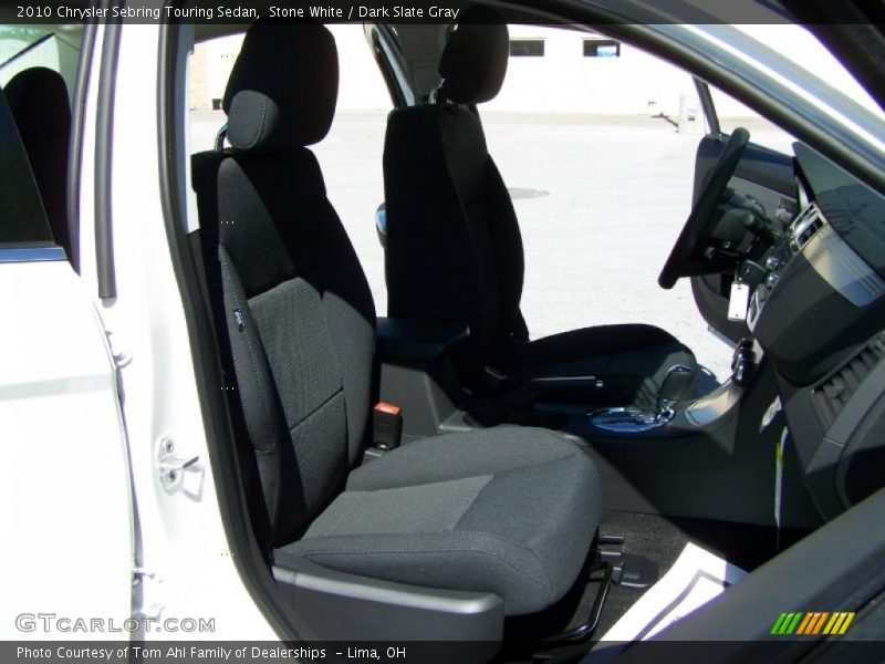 Stone White / Dark Slate Gray 2010 Chrysler Sebring Touring Sedan