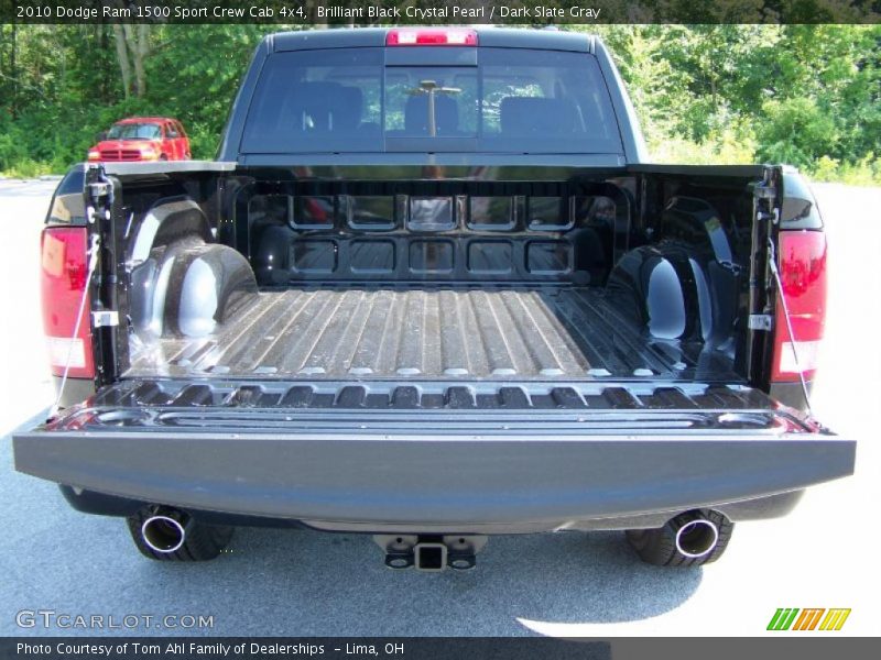 Brilliant Black Crystal Pearl / Dark Slate Gray 2010 Dodge Ram 1500 Sport Crew Cab 4x4
