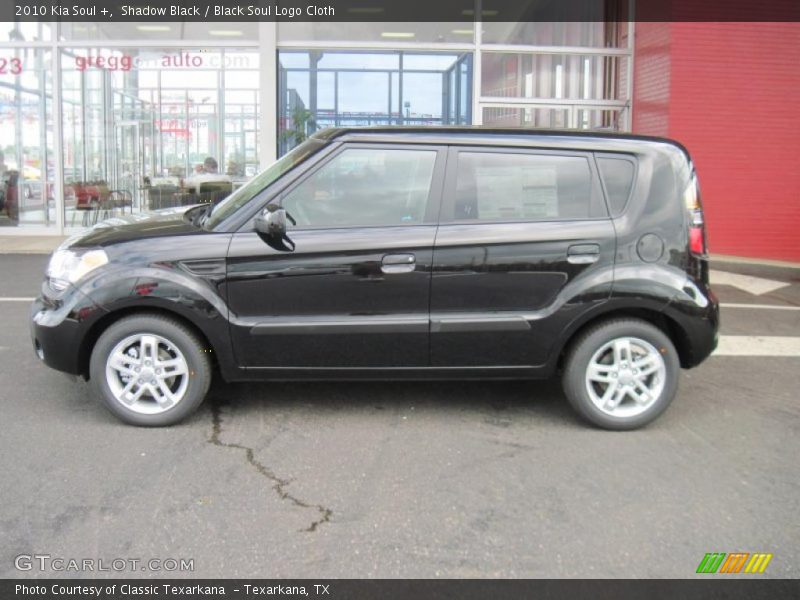 Shadow Black / Black Soul Logo Cloth 2010 Kia Soul +