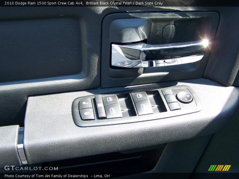Brilliant Black Crystal Pearl / Dark Slate Gray 2010 Dodge Ram 1500 Sport Crew Cab 4x4