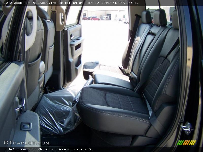 Brilliant Black Crystal Pearl / Dark Slate Gray 2010 Dodge Ram 1500 Sport Crew Cab 4x4