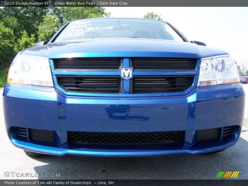 Deep Water Blue Pearl / Dark Slate Gray 2010 Dodge Avenger SXT