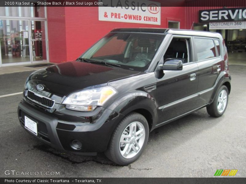 Shadow Black / Black Soul Logo Cloth 2010 Kia Soul +