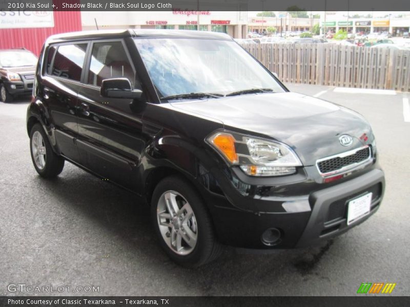 Shadow Black / Black Soul Logo Cloth 2010 Kia Soul +