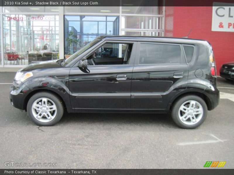 Shadow Black / Black Soul Logo Cloth 2010 Kia Soul +