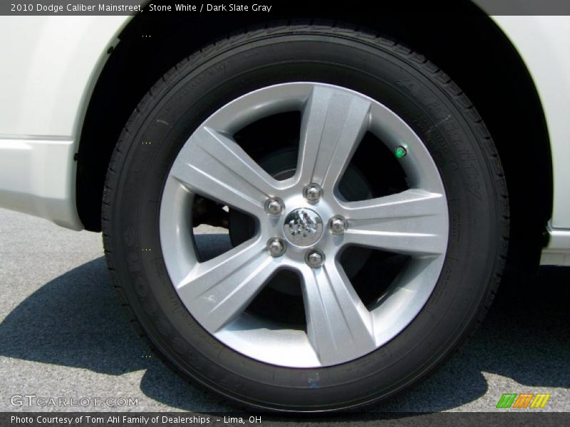 Stone White / Dark Slate Gray 2010 Dodge Caliber Mainstreet