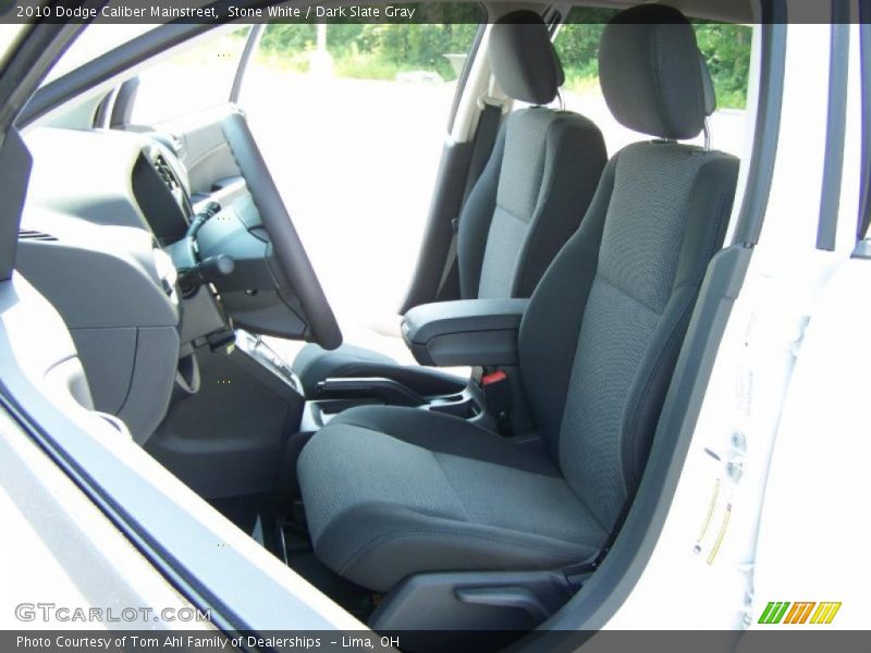 Stone White / Dark Slate Gray 2010 Dodge Caliber Mainstreet