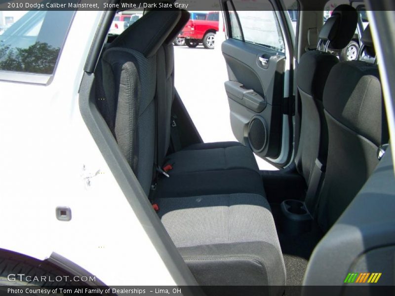 Stone White / Dark Slate Gray 2010 Dodge Caliber Mainstreet