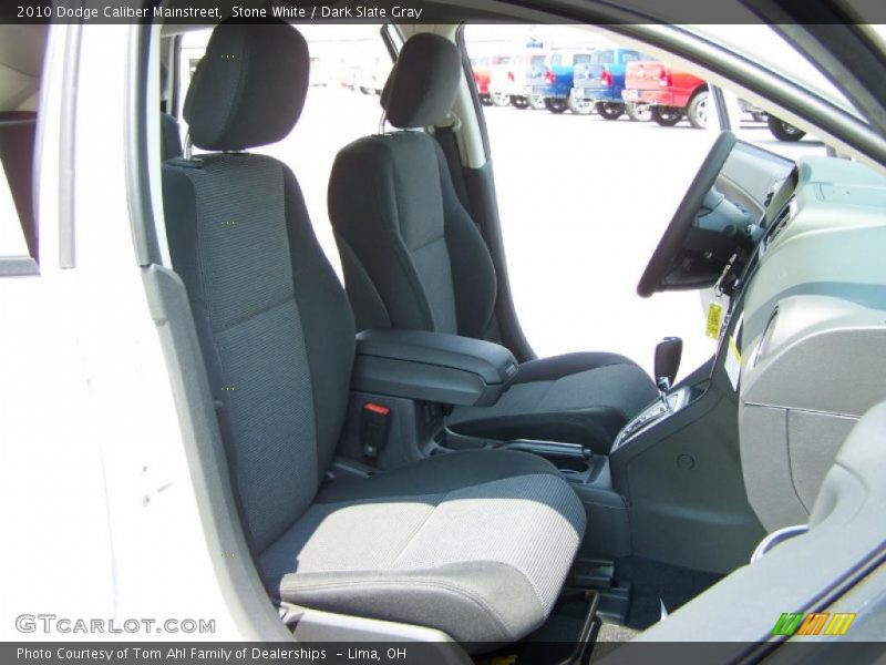 Stone White / Dark Slate Gray 2010 Dodge Caliber Mainstreet
