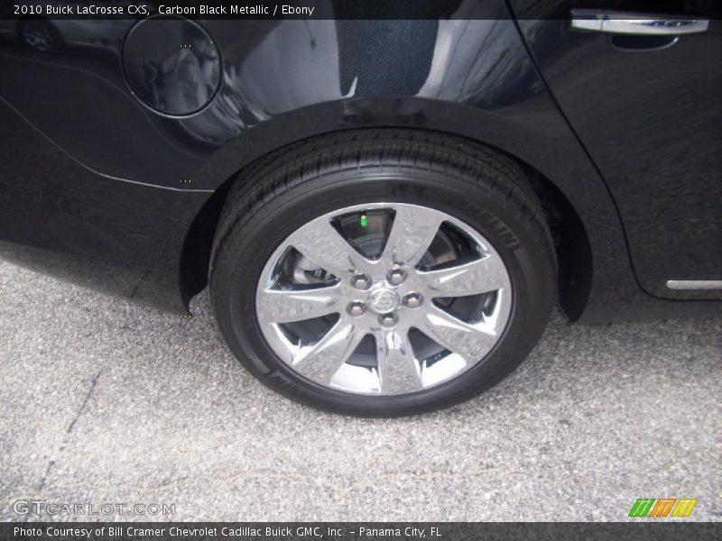 Carbon Black Metallic / Ebony 2010 Buick LaCrosse CXS