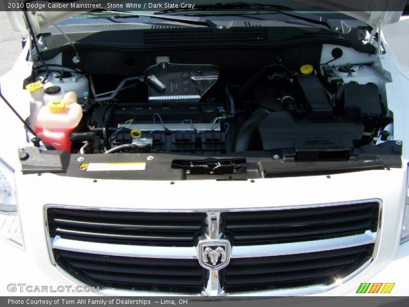 Stone White / Dark Slate Gray 2010 Dodge Caliber Mainstreet