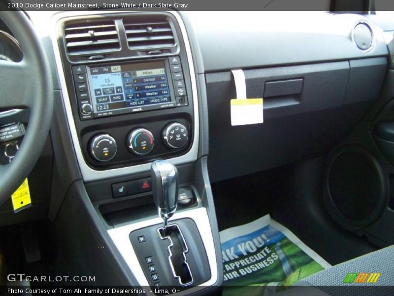 Stone White / Dark Slate Gray 2010 Dodge Caliber Mainstreet