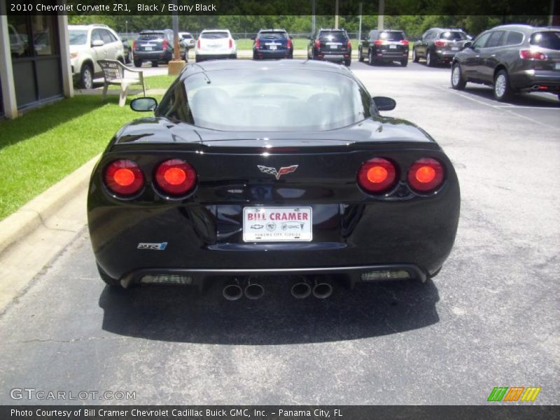 Black / Ebony Black 2010 Chevrolet Corvette ZR1