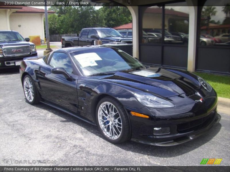 Black / Ebony Black 2010 Chevrolet Corvette ZR1