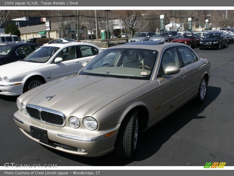 Topaz Metallic / Dove 2004 Jaguar XJ XJ8