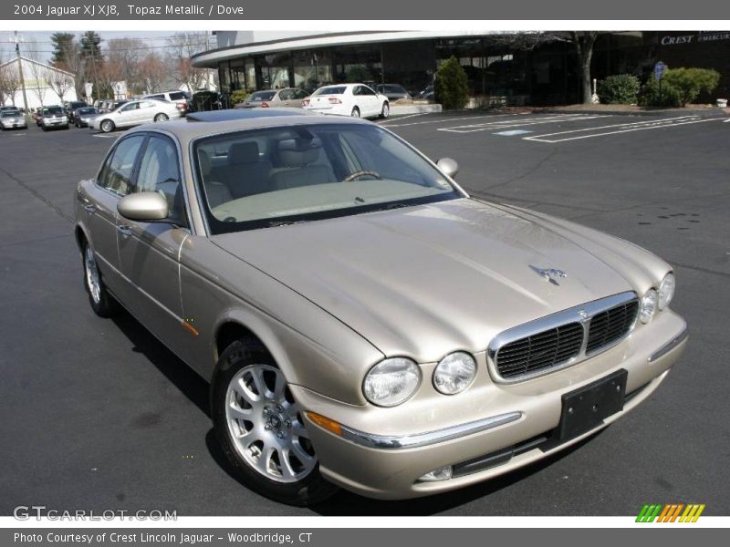 Topaz Metallic / Dove 2004 Jaguar XJ XJ8