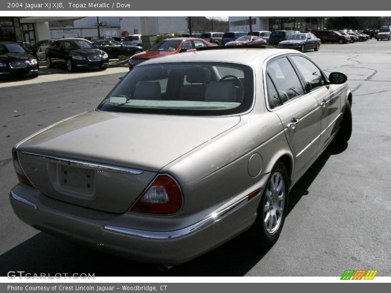 Topaz Metallic / Dove 2004 Jaguar XJ XJ8