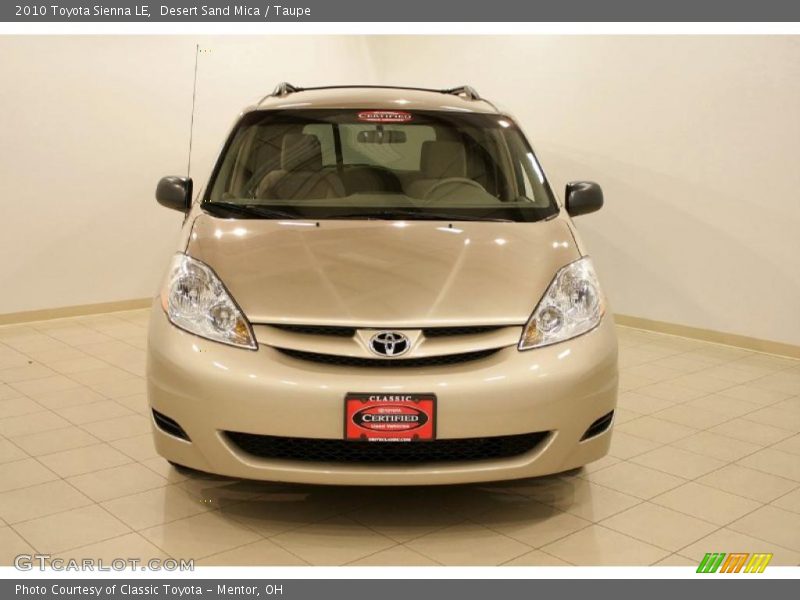 Desert Sand Mica / Taupe 2010 Toyota Sienna LE