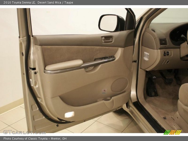 Desert Sand Mica / Taupe 2010 Toyota Sienna LE