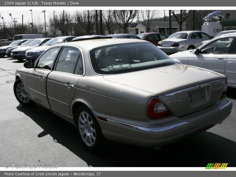 Topaz Metallic / Dove 2004 Jaguar XJ XJ8