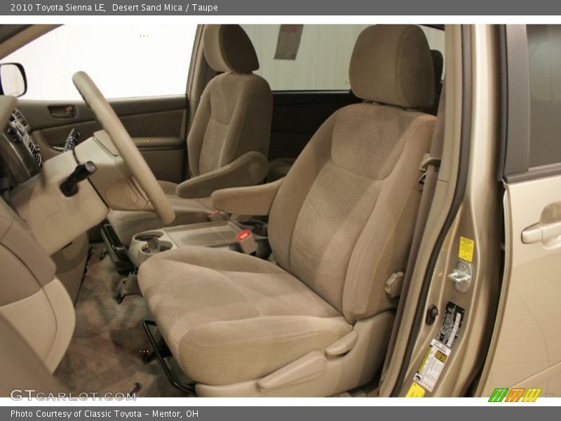 Desert Sand Mica / Taupe 2010 Toyota Sienna LE