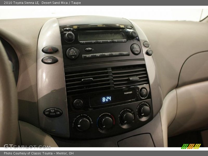 Desert Sand Mica / Taupe 2010 Toyota Sienna LE