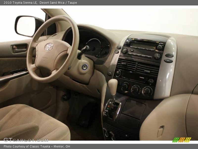 Desert Sand Mica / Taupe 2010 Toyota Sienna LE