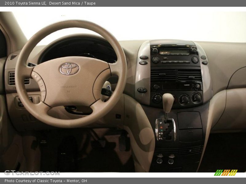 Desert Sand Mica / Taupe 2010 Toyota Sienna LE