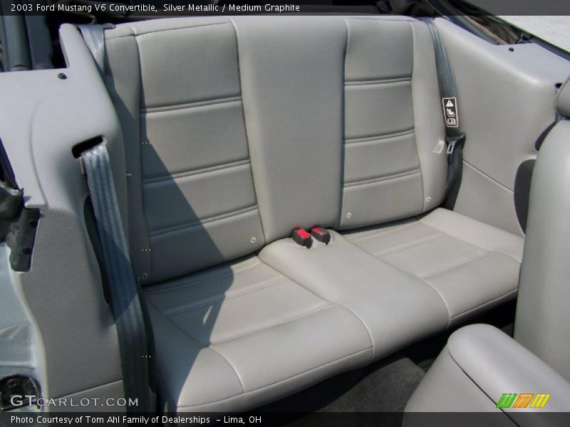 Silver Metallic / Medium Graphite 2003 Ford Mustang V6 Convertible
