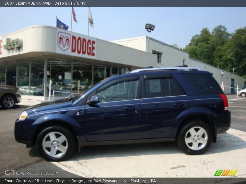 Deep Blue / Gray 2007 Saturn VUE V6 AWD