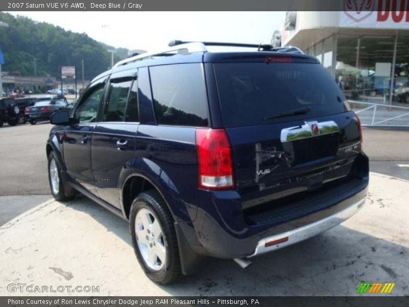 Deep Blue / Gray 2007 Saturn VUE V6 AWD