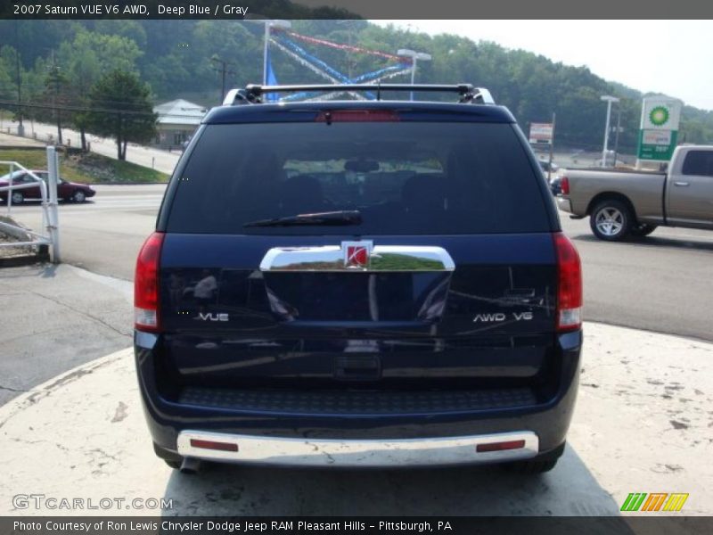 Deep Blue / Gray 2007 Saturn VUE V6 AWD