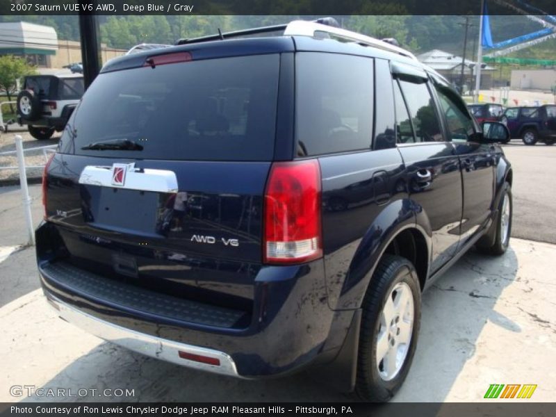 Deep Blue / Gray 2007 Saturn VUE V6 AWD