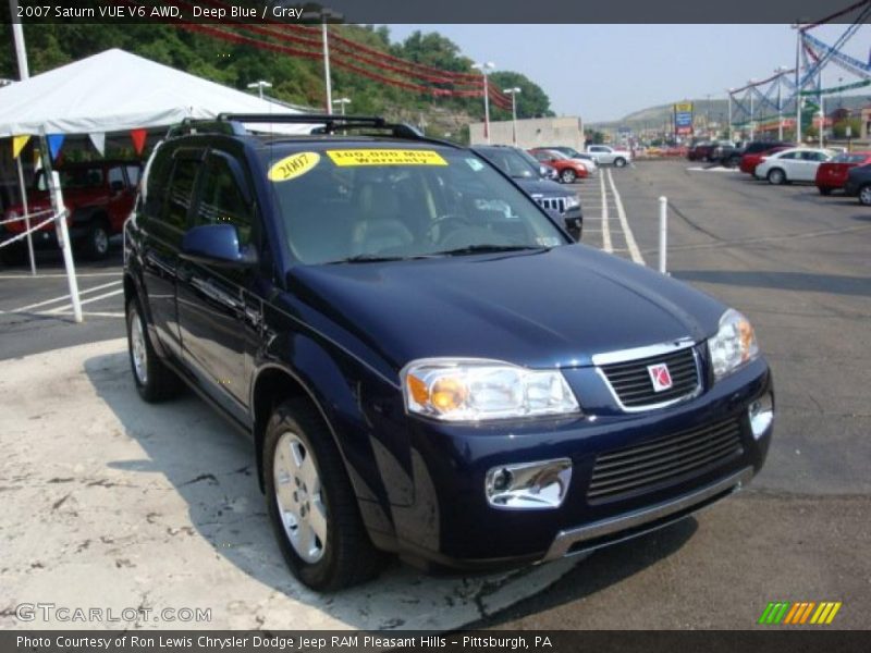 Deep Blue / Gray 2007 Saturn VUE V6 AWD